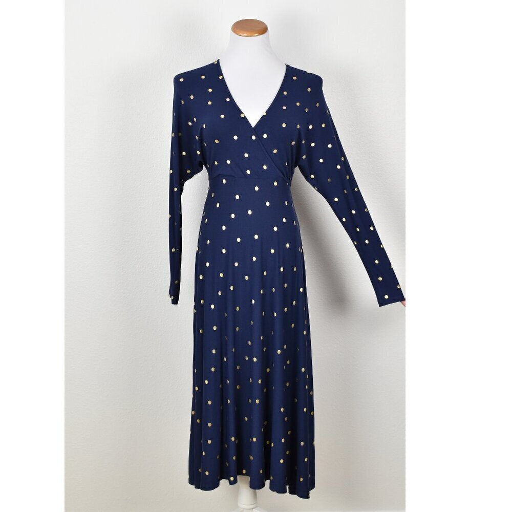 Boden Gemma Jersey Polka Dot Dress NEW - 2